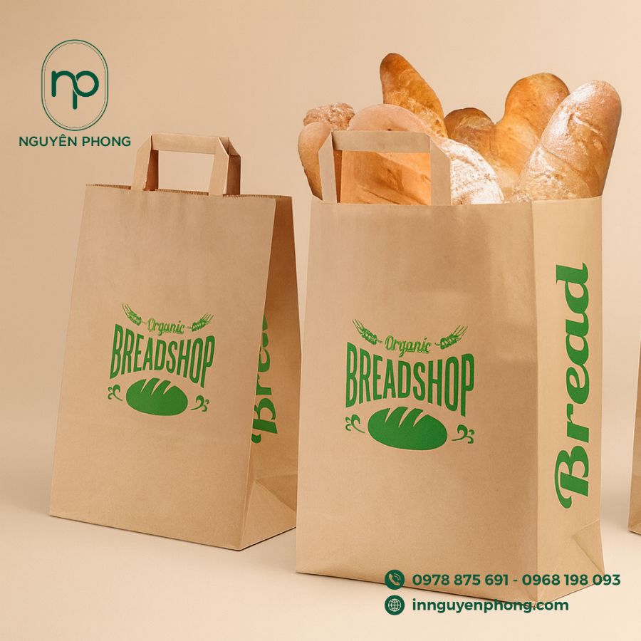 In Túi Giấy Đựng Bánh Giá Rẻ